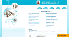 Desktop Screenshot of jaindiamondtools.com